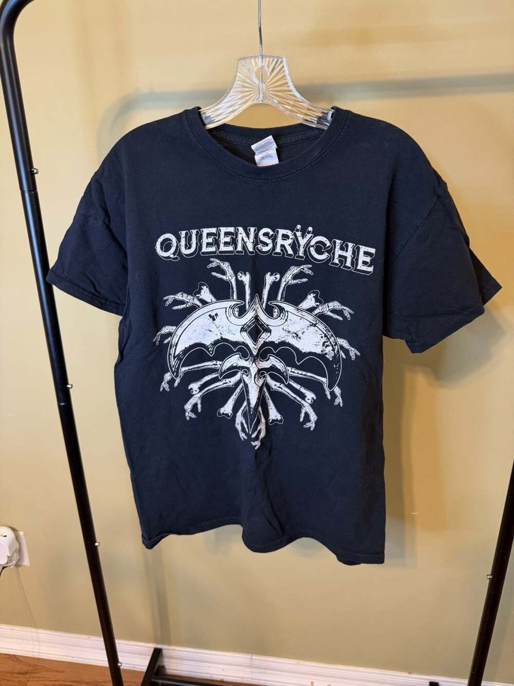 Queensryche 2018 North American Tour Concert T-Shirt Black Size Medium